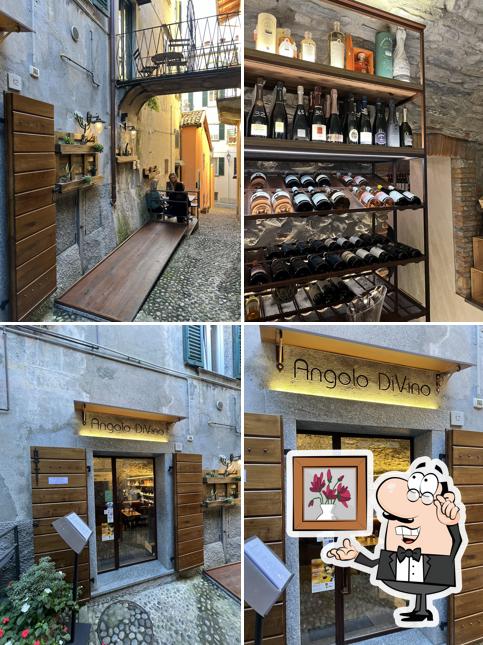 Dai un'occhiata agli interni di Angolo DiVino Enoteca Wine Bar