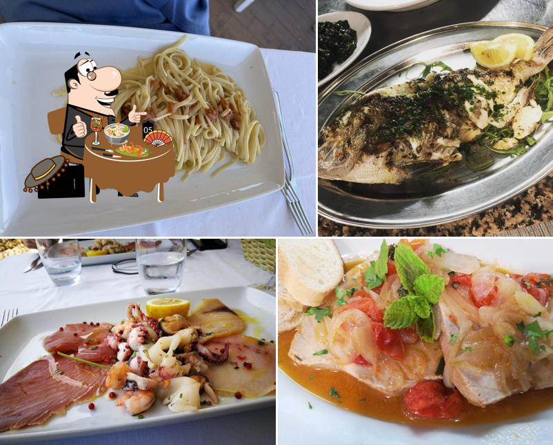 Platti al La Conchiglietta Ristorante