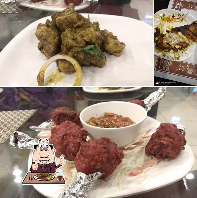 Meat meals are offered by Varsu dhaba