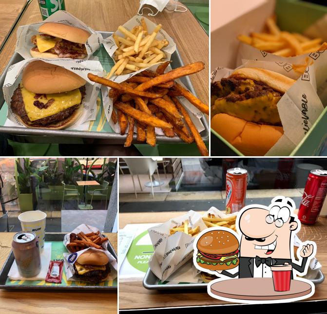 Gli hamburger di Bun Burgers - Bligny potranno soddisfare i gusti di molti