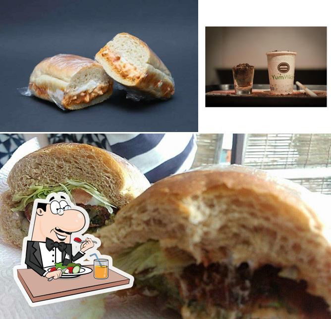 Check out the image displaying food and beverage at Yumwich( mgm branch)