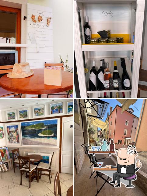 Siediti a un tavolo di l'angelique