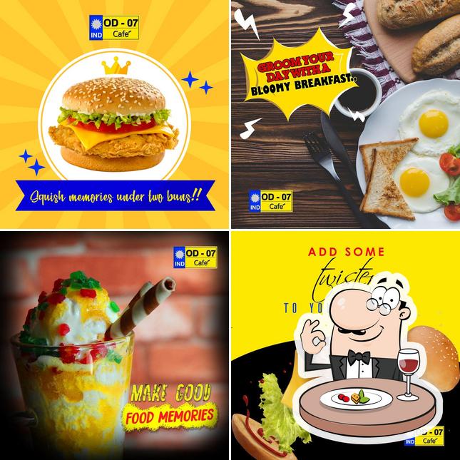 Food at OD 07 Cafe