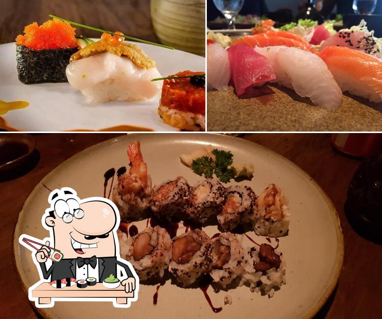 Rolos de sushi são servidos no Dô Culinária Japonesa - Jardins São Paulo SP