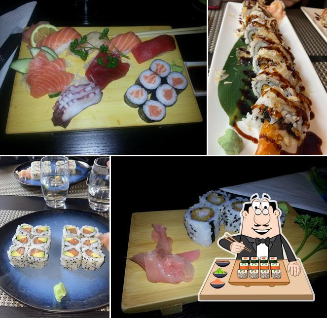Prenez de nombreuses options de sushi
