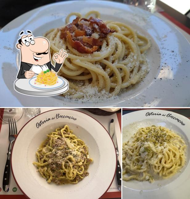Spaghetti alla carbonara al Il Bocconcino
