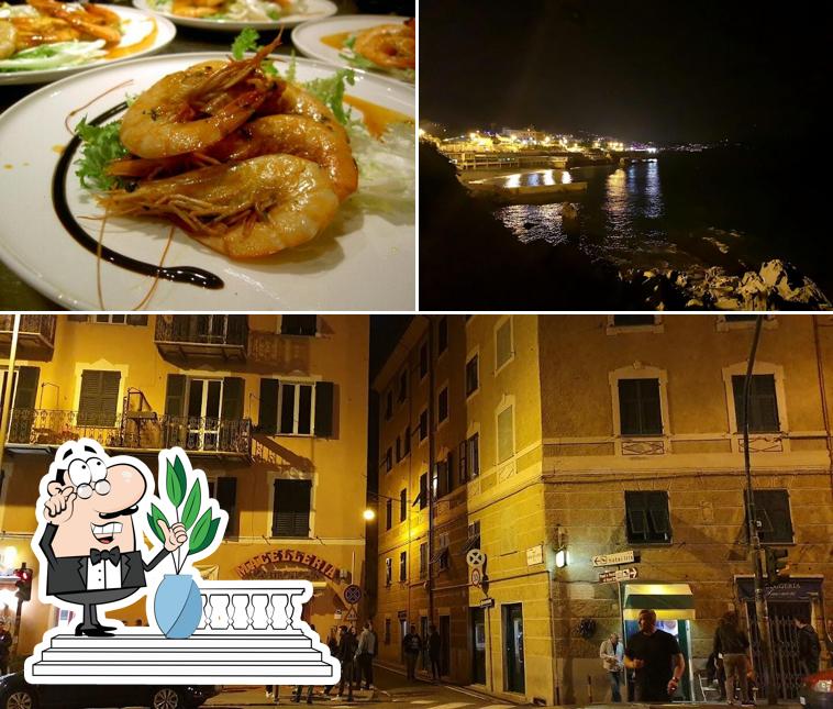 Dai un’occhiata alla foto che raffigura la esterno e cibo di Il Galeone Pria Pub