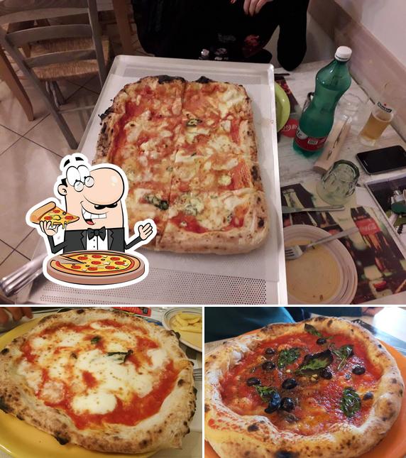 A Pizzeria Il Pizzicotto, puoi assaggiare una bella pizza