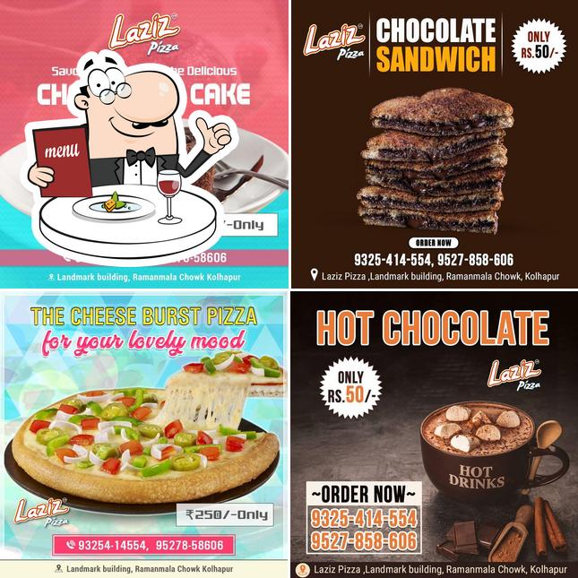Meals at Laziz Pizza