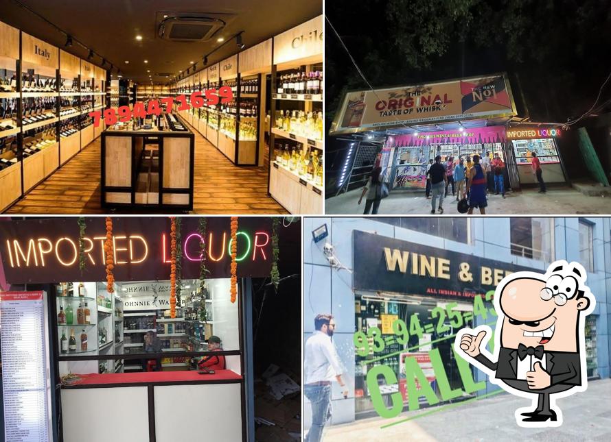 Look at the pic of Beer & Wine Shop