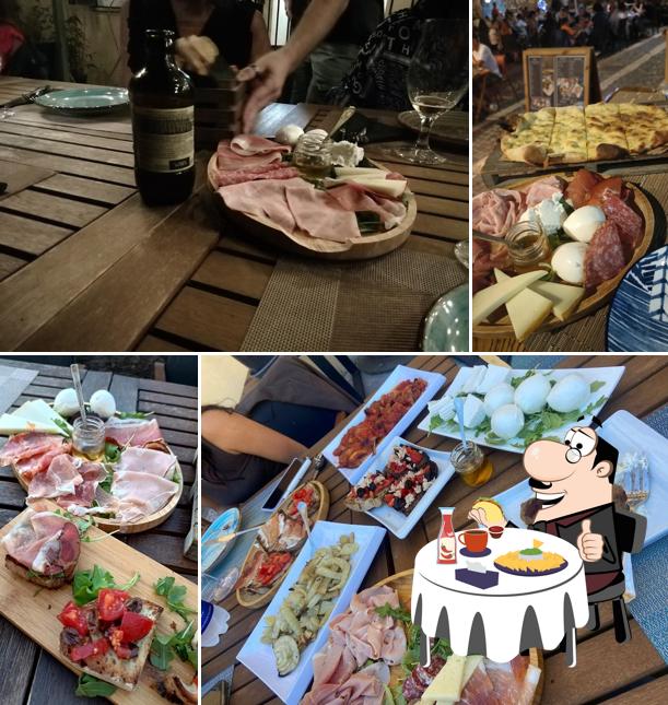 Piatto di formaggi al Blanco Wine Bar Pinsa Romana