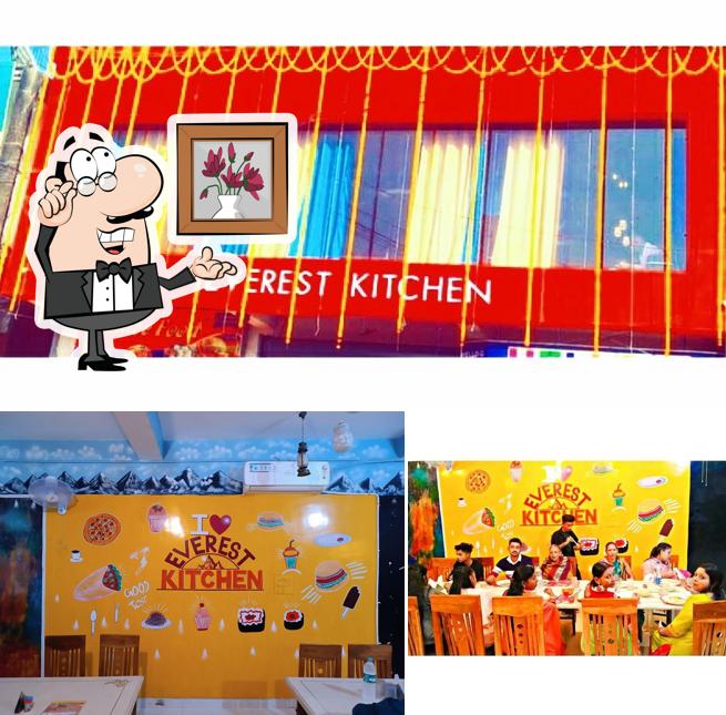 The interior of EVEREST KITCHEN