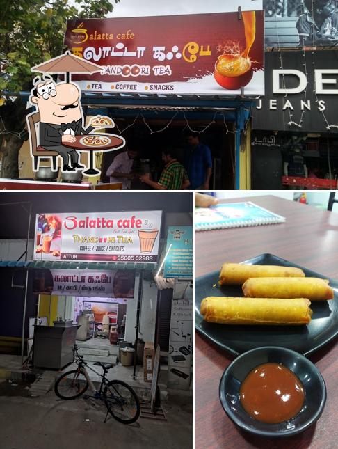 The exterior of Galatta cafe tandoori chai