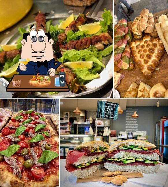 Bruschette al Mezzarosetta Bakery e Food