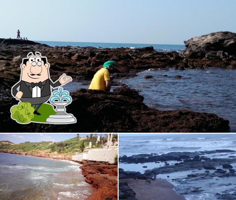 Check out the exterior of Nyex Beach Club