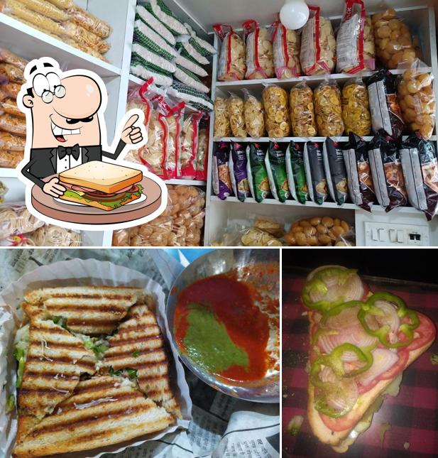 Grilled cheese sandwich at Sai krupa chaats & farsan centre