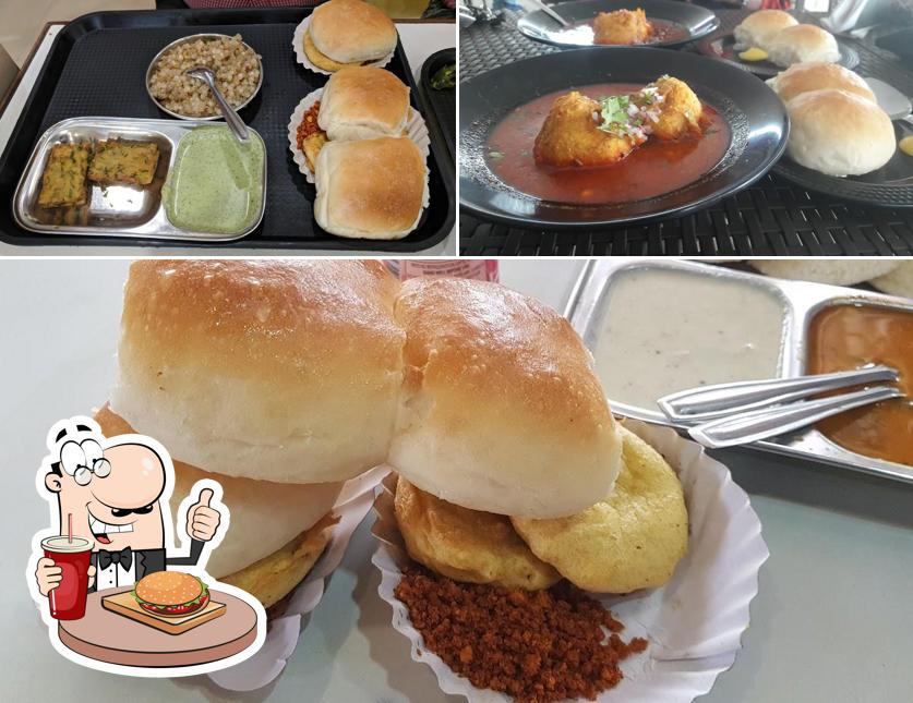 Get a burger at Shree Datta Snacks