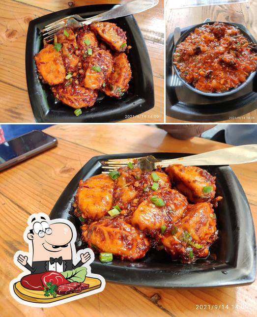 Get meat dishes at Smoke N chill