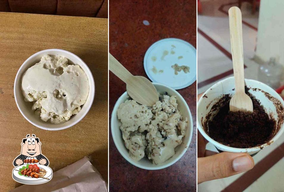 Meals at Stikstof Ice-Cream Cafe