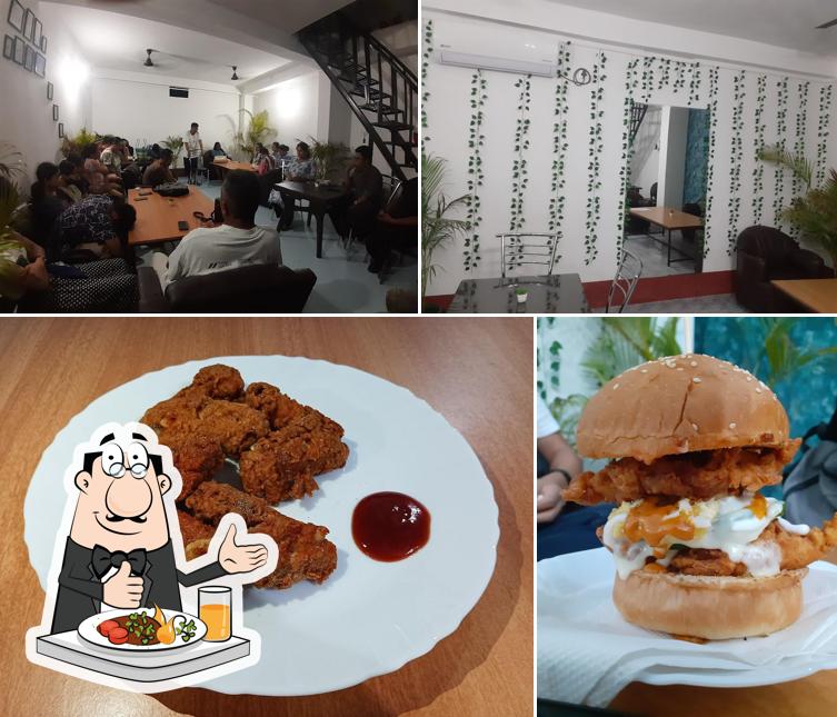 This is the photo displaying food and interior at The Eden Cafe