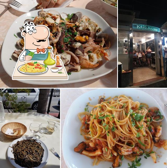 Platti al Trattoria Porto Nuovo
