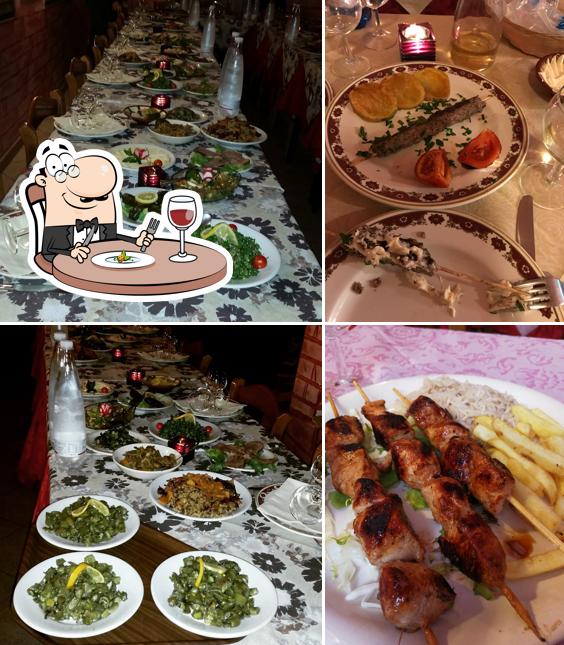 Cibo al Shisha Ristorante Zenobia caffè Roma