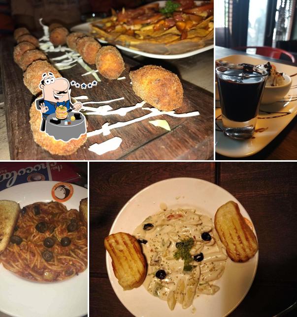 Food at The Chocolate Room