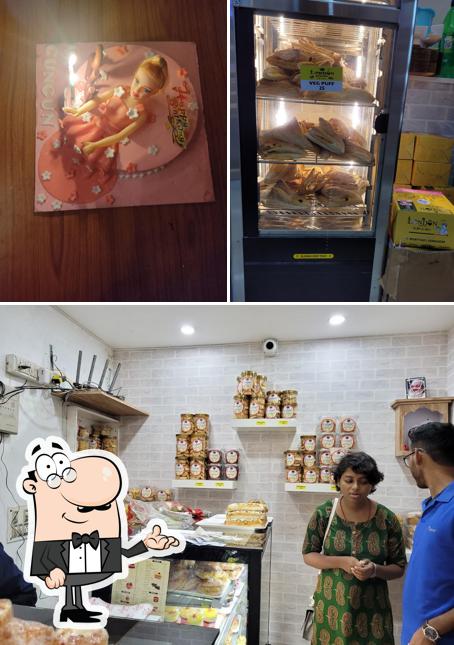 The interior of The London Bakery