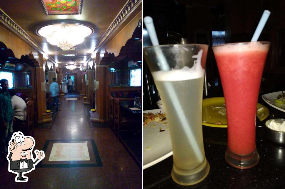 The interior of Velu Military Hotel