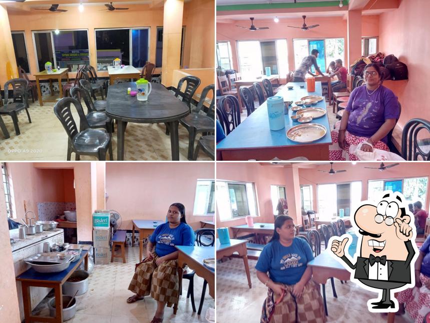 The interior of Apanjan hotel & Restaurant