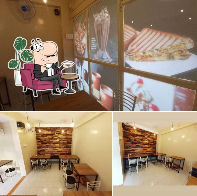 The interior of "Back Benchers Bistro"