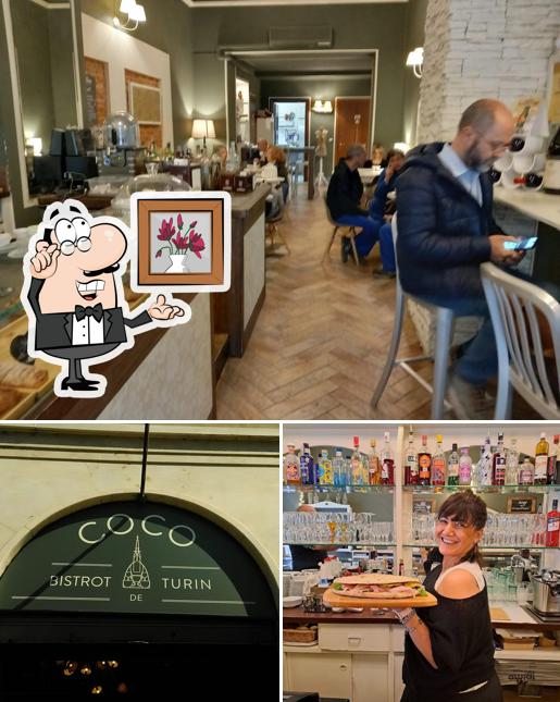 Gli interni di COCO bistrot