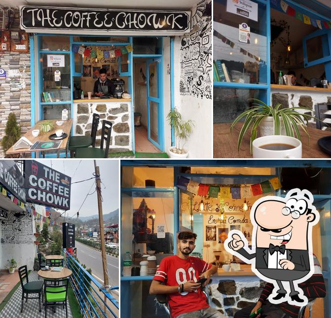 The interior of The coffee chowk cafe