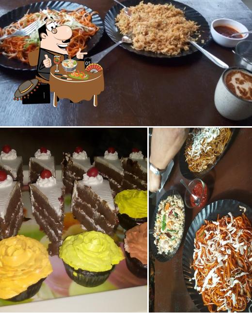 Food at Top Floor cafe