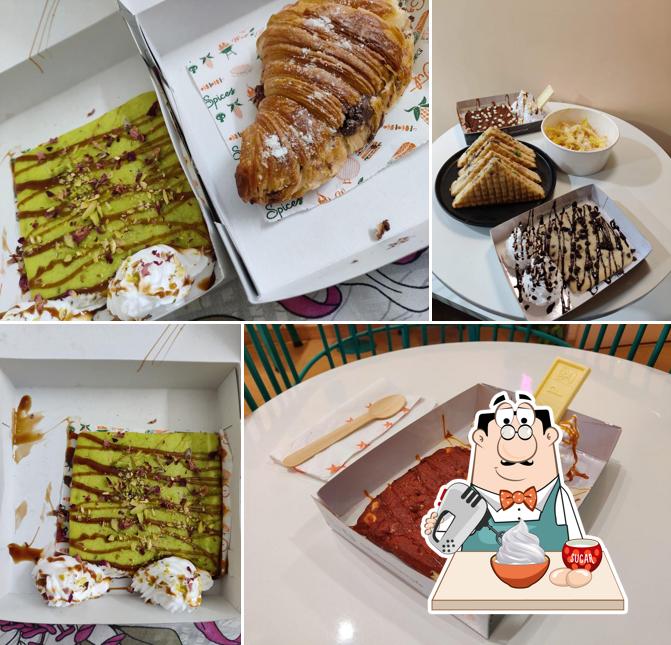 Order one of the sweet dishes