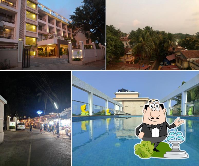 Enjoy the view at the outside area of Lemon Tree Hotel Candolim, Goa