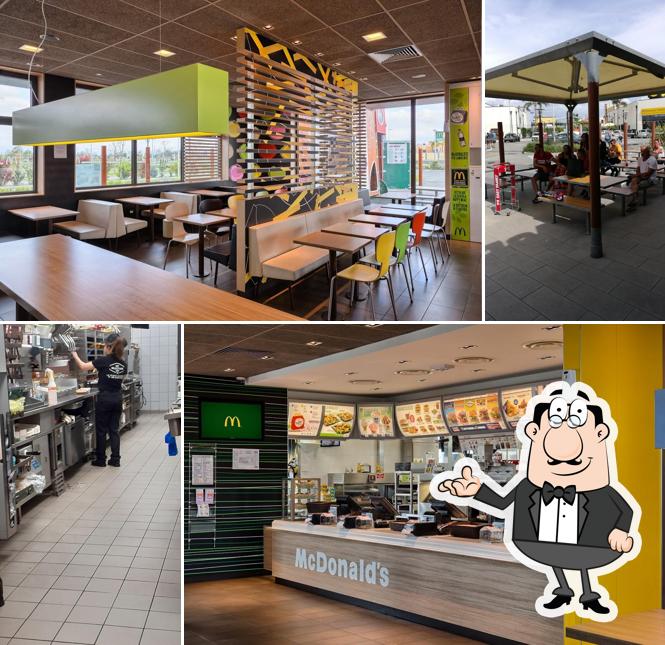 Gli interni di McDonald's Eboli