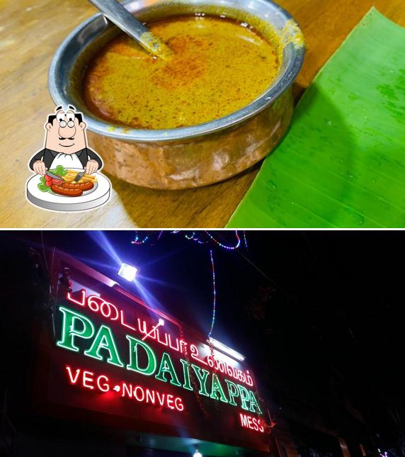 Food at Padaiyappa chettinadu mess