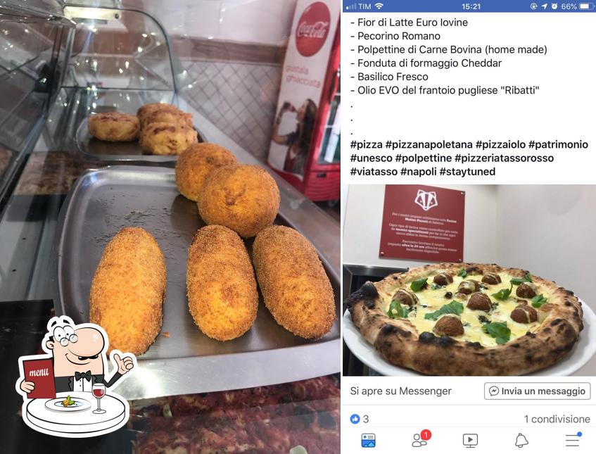 Cibo al Pizzeria Tassorosso