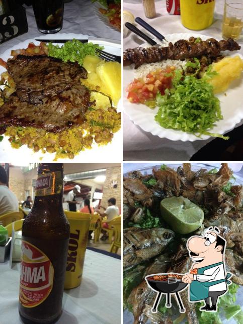 Escolha pratos de carne no Gyn Ligth