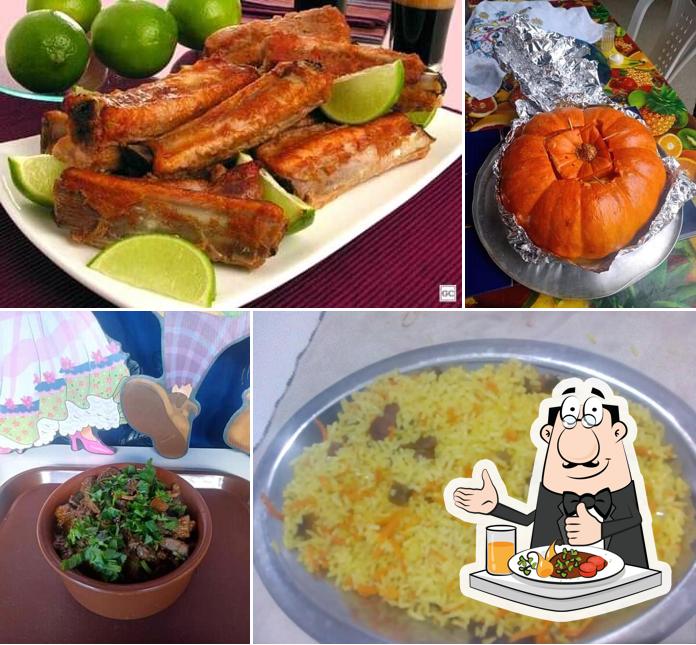 Platos en Recanto do Braga