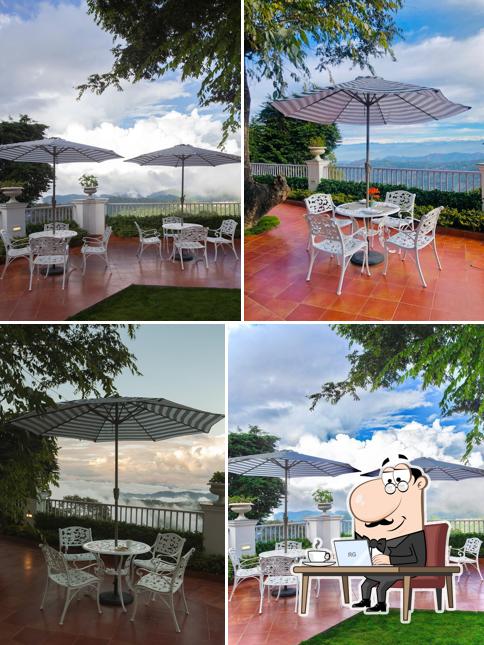The interior of The Watering Hole Bar and Restaurant - Kasauli