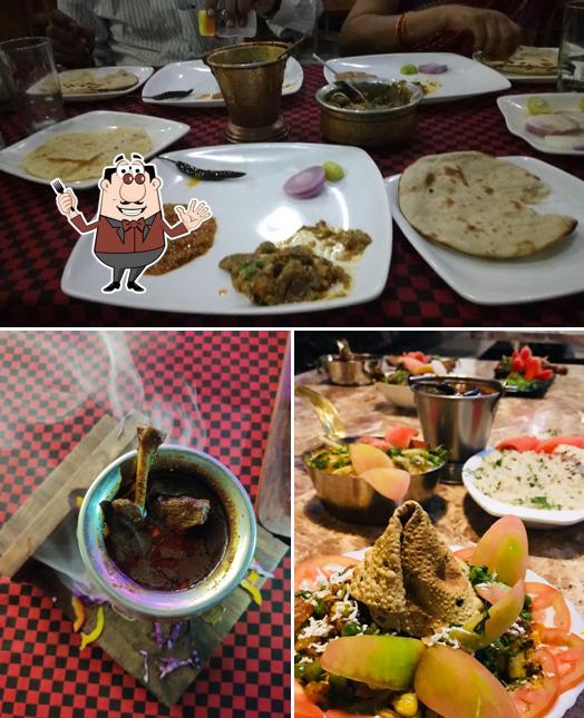 Meals at Adwani Dhaba