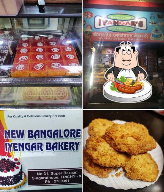 Food at Bangalore Iyangar Bakery