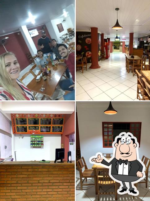 O interior do Casa da Esfihaa