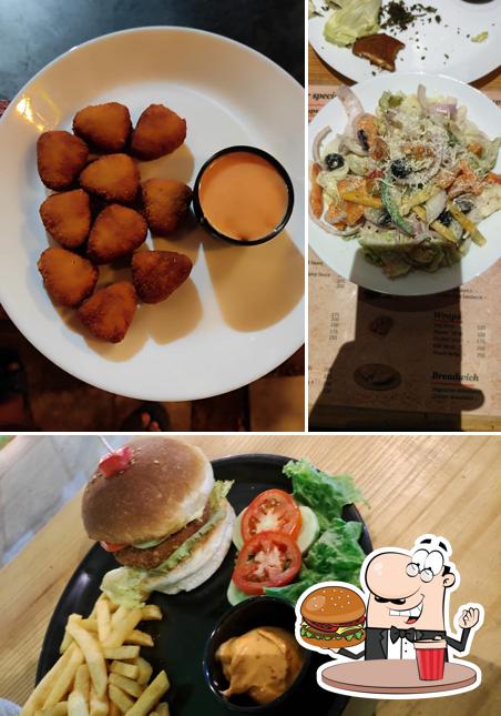 Hamburger at Go Italia/Dharani grand