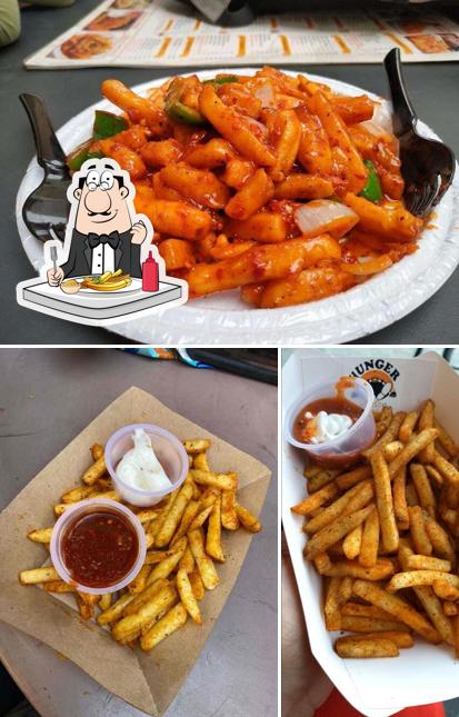 Taste French-fried potatoes at Hunger Nation