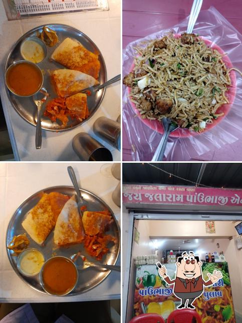 Food at Jay Jalaram Pavbhaji