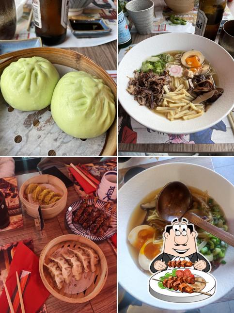 Platti al Kenshiro Ramen Sesto Calende