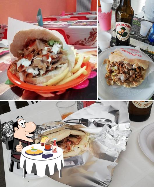 Ordina un hamburger a Pizzeria Centro Inverigo